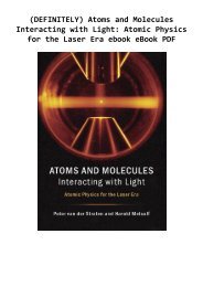 Atom And Archetype Ebook